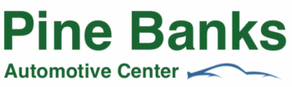 Pine Banks Automotive Logo on Mass Auto Repair Shops